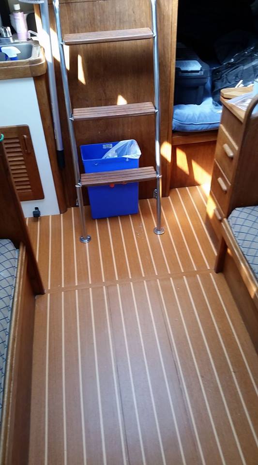 New Teak And Holly Sole Boat And Equipment Reviews