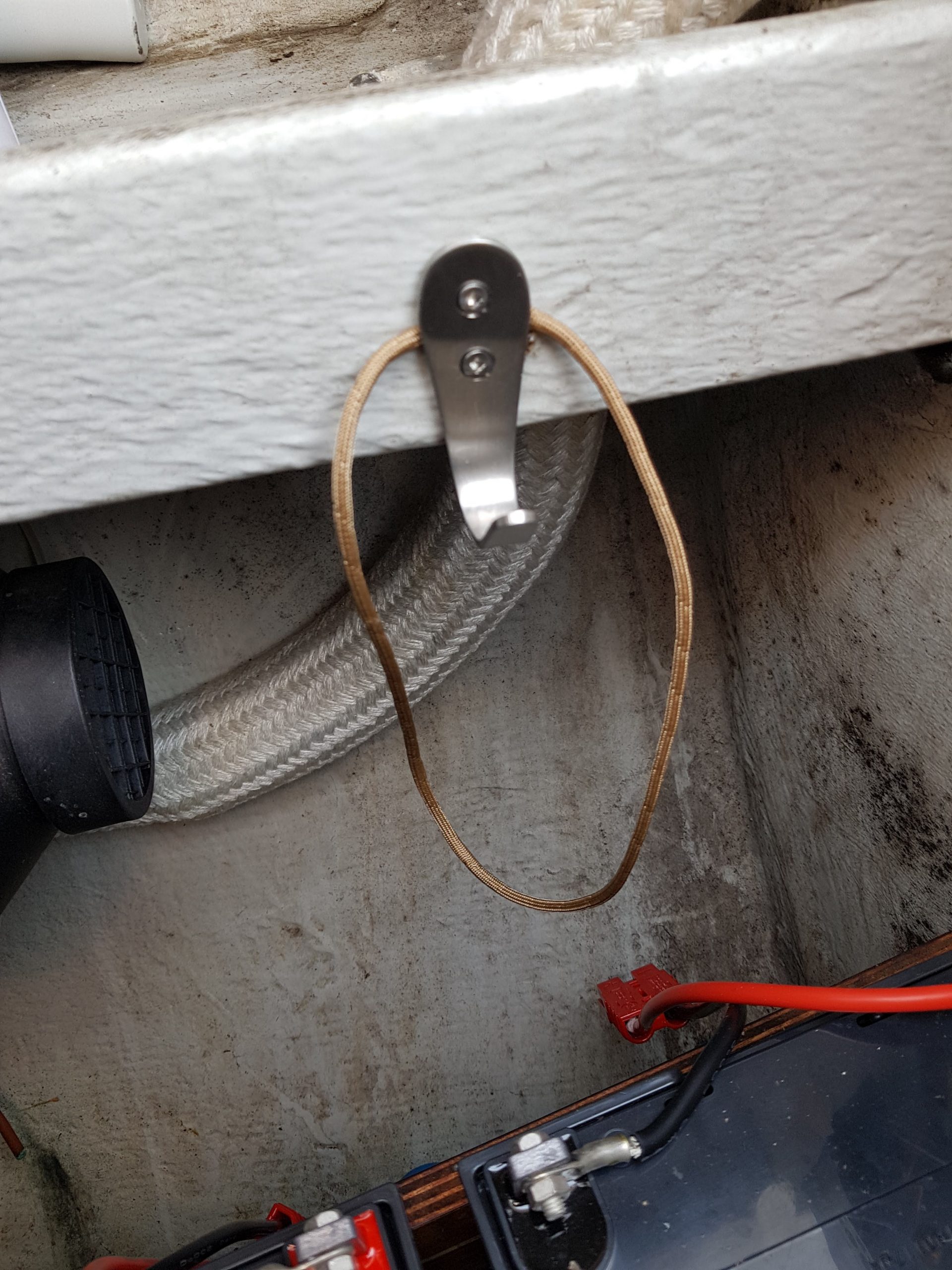 DIY Line Locker Hangers Boat and Equipment Reviews